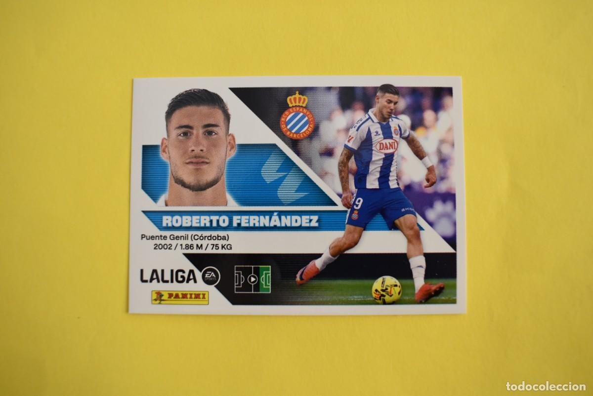 Cartes &agrave; collectionner de Football: Cromo Liga 2026 2027. 26 27. Roberto Fern&aacute;ndez. Espanyol. N. &ordm; 20. ESTE. Panini