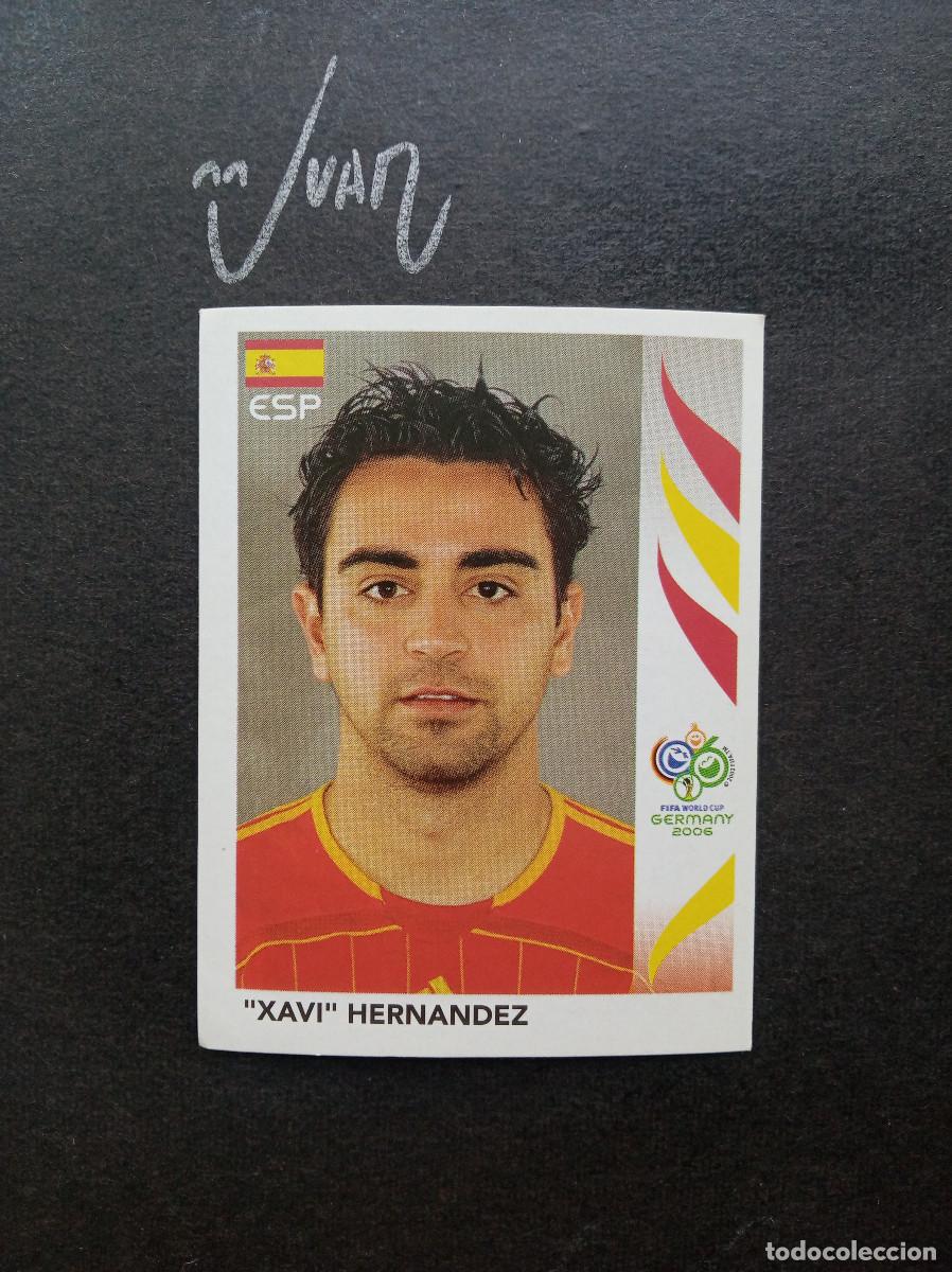 Cromos de f&uacute;tbol: N&ordm; 542 XAVI ESPA&Ntilde;A FC BARCELONA ⚽ PANINI &reg; FIFA WORLD CUP 2006 MUNDIAL 06 SIN PEGAR NUNCA PEGADO