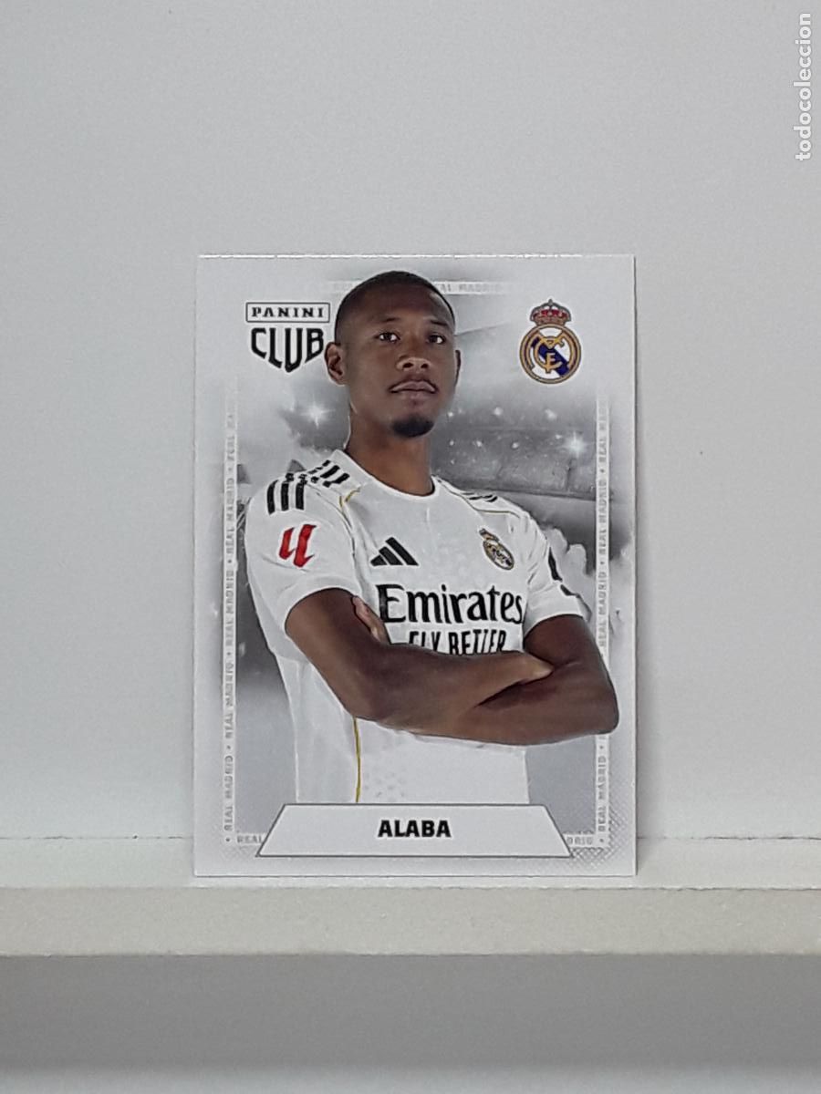 Cromos de f&uacute;tbol: CLUB REAL MADRID OFICIAL 2025 2026 25 26 ALBUM PANINI LIGA N 14 DAVID ALABA