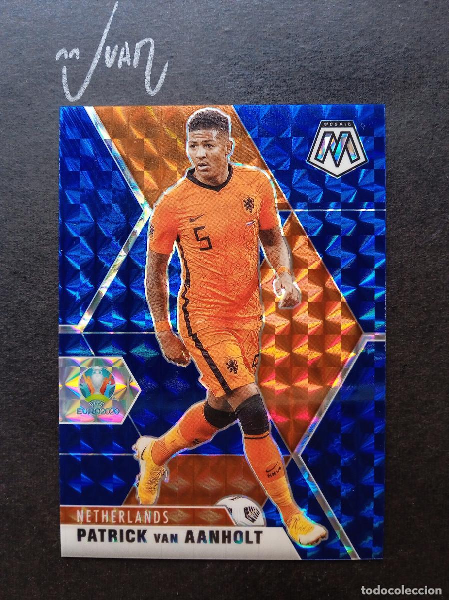 Cromos de f&uacute;tbol: NUMERADA A #/99 VAN AANHOLT NETHERLANDS ⚽ PANINI &reg; MOSAIC UEFA EURO SOCCER 2020 2021 20 21 NUEVO