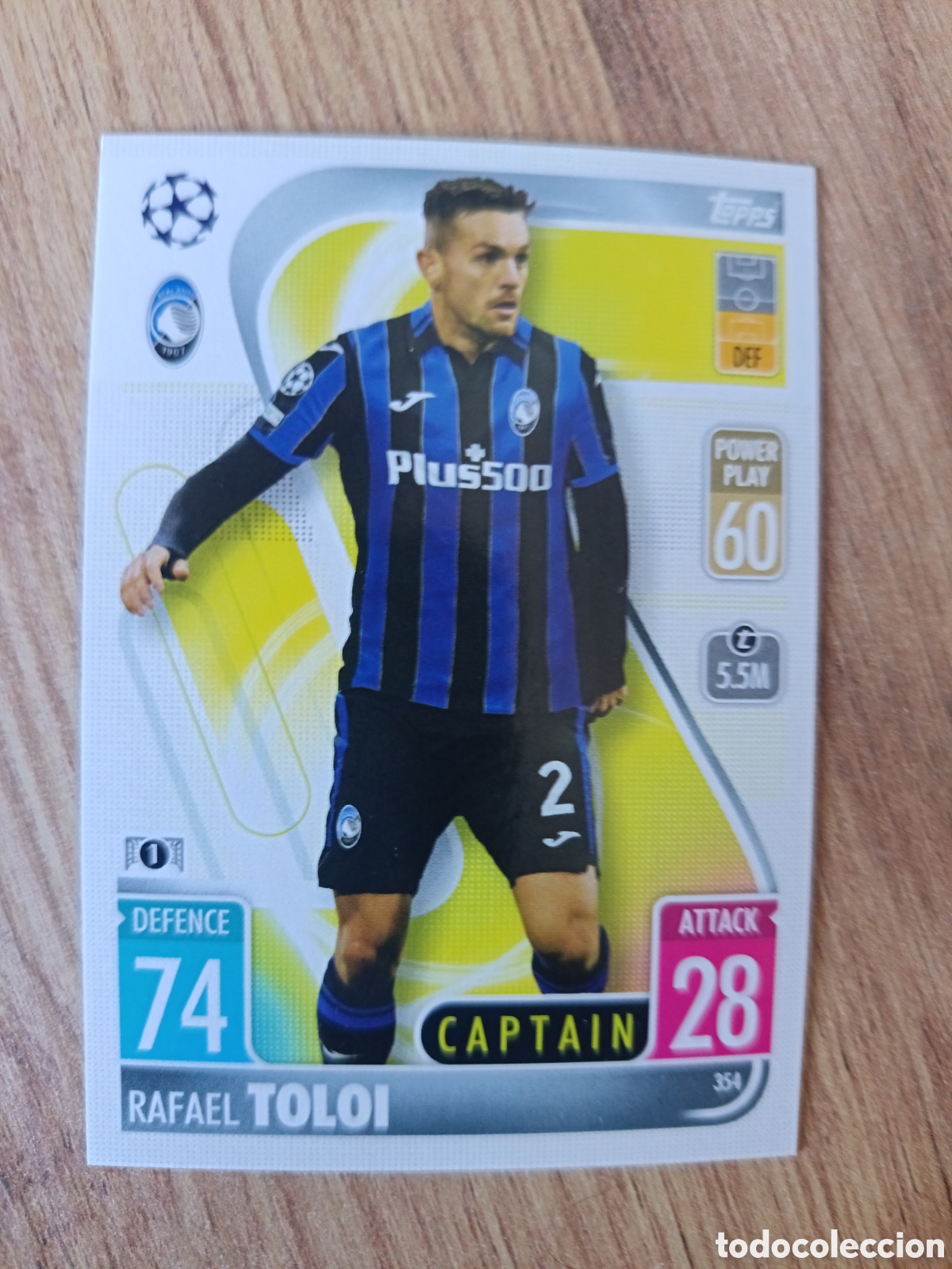 Cromos de f&uacute;tbol: 354 Toloi CHAMPIONS LEAGUE MATCH ATTAX TOPPS 2021-2022 21-22