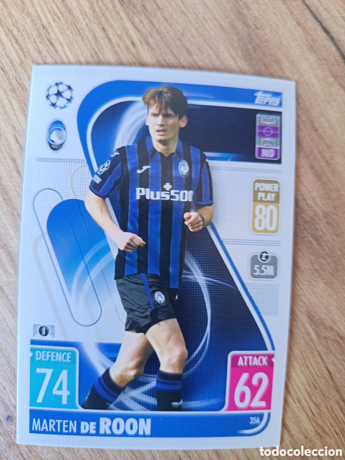 Cromos de f&uacute;tbol: 356 Roon CHAMPIONS LEAGUE MATCH ATTAX TOPPS 2021-2022 21-22