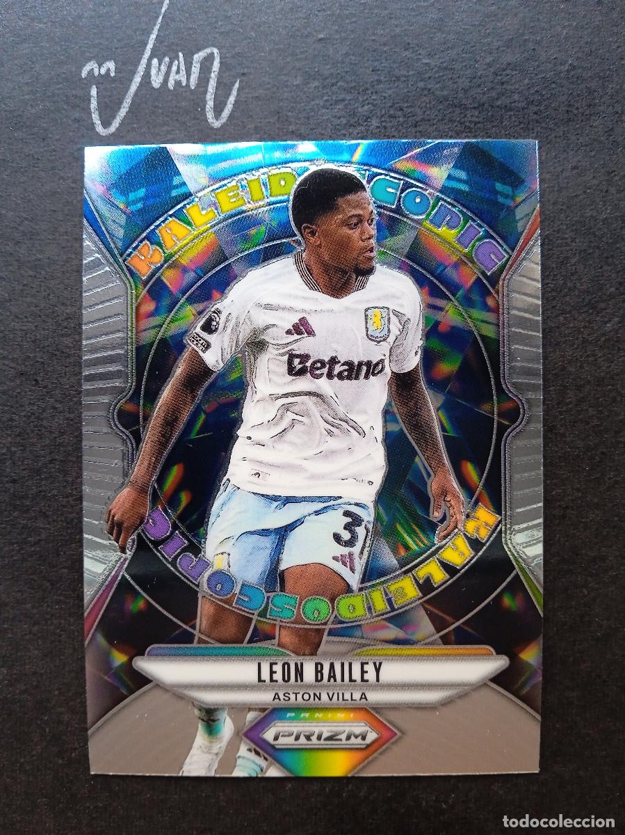 Cromos de f&uacute;tbol: KALEIDOSCOPIC LEON BAILEY ASTON VILLA JAMAICA ⚽ PANINI &reg; PRIZM PREMIER LEAGUE 2024 2025 24 25 NUEVO