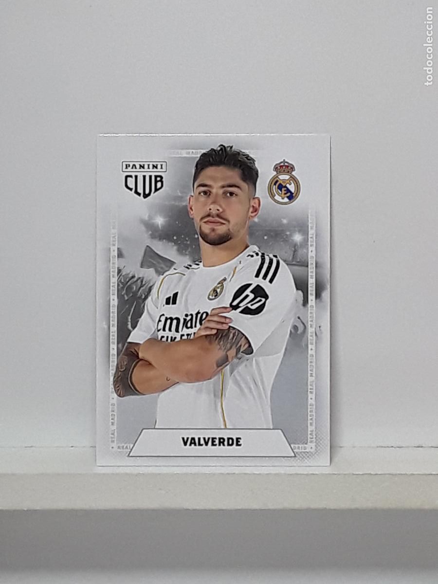 Cromos de f&uacute;tbol: CLUB REAL MADRID OFICIAL 2025 2026 25 26 ALBUM PANINI LIGA N 19 FEDERICO VALVERDE
