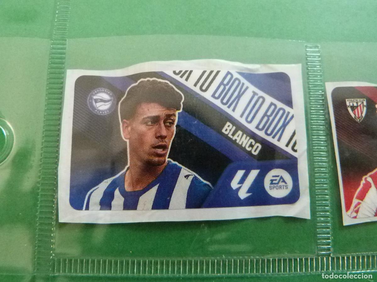 Cromos de f&uacute;tbol: CHICLE DE F&Uacute;TBOL BLANCO DEPORTIVO ALAVES LIGA ESTE 2026-2027/26-27 DE PANINI
