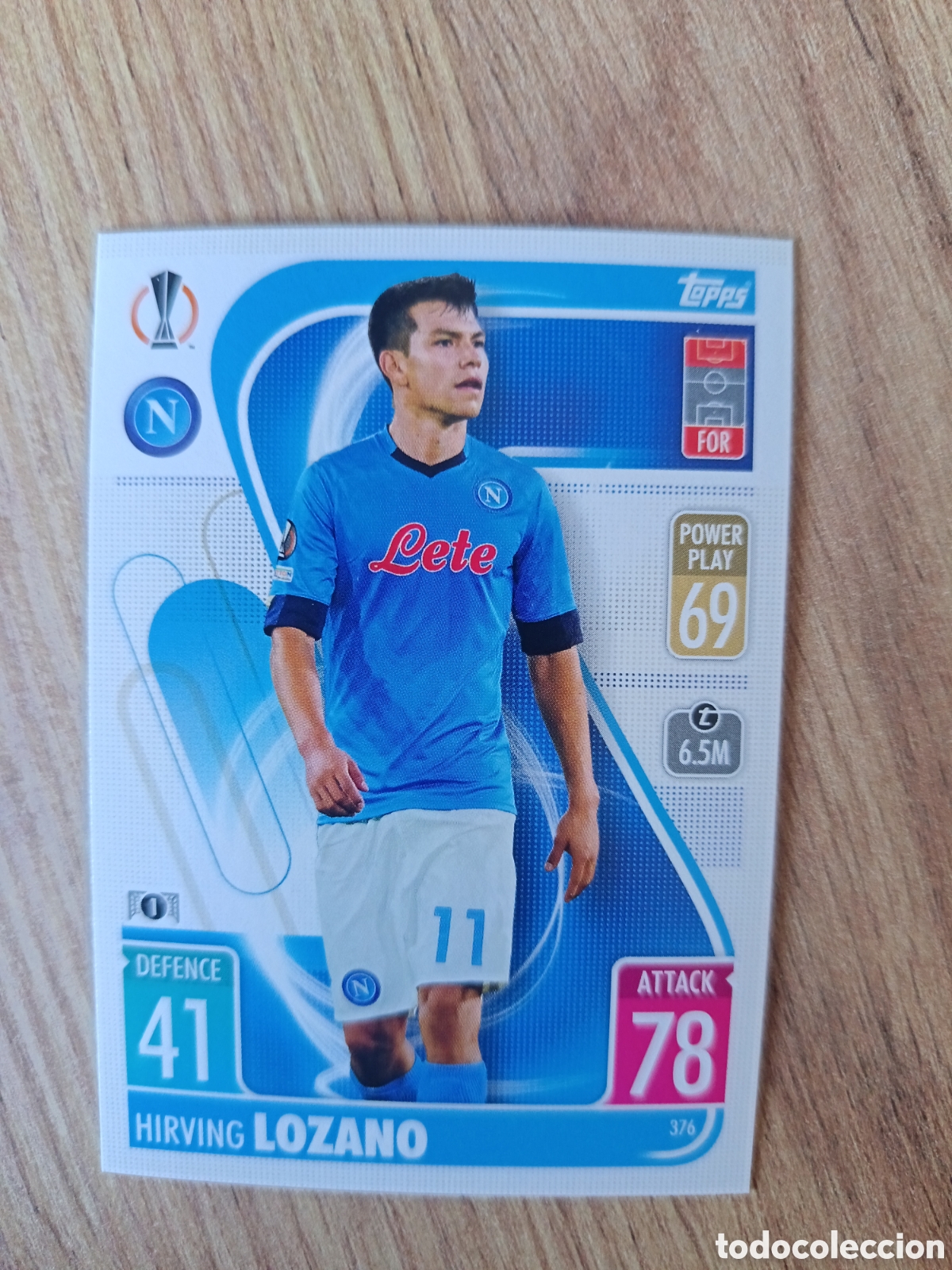 Cromos de f&uacute;tbol: 376 Lozano CHAMPIONS LEAGUE MATCH ATTAX TOPPS 2021-2022 21-22