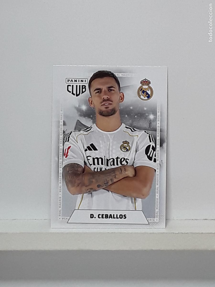 Figurine di Calcio: CLUB REAL MADRID OFICIAL 2025 2026 25 26 ALBUM PANINI LIGA N 21 DANI CEBALLOS