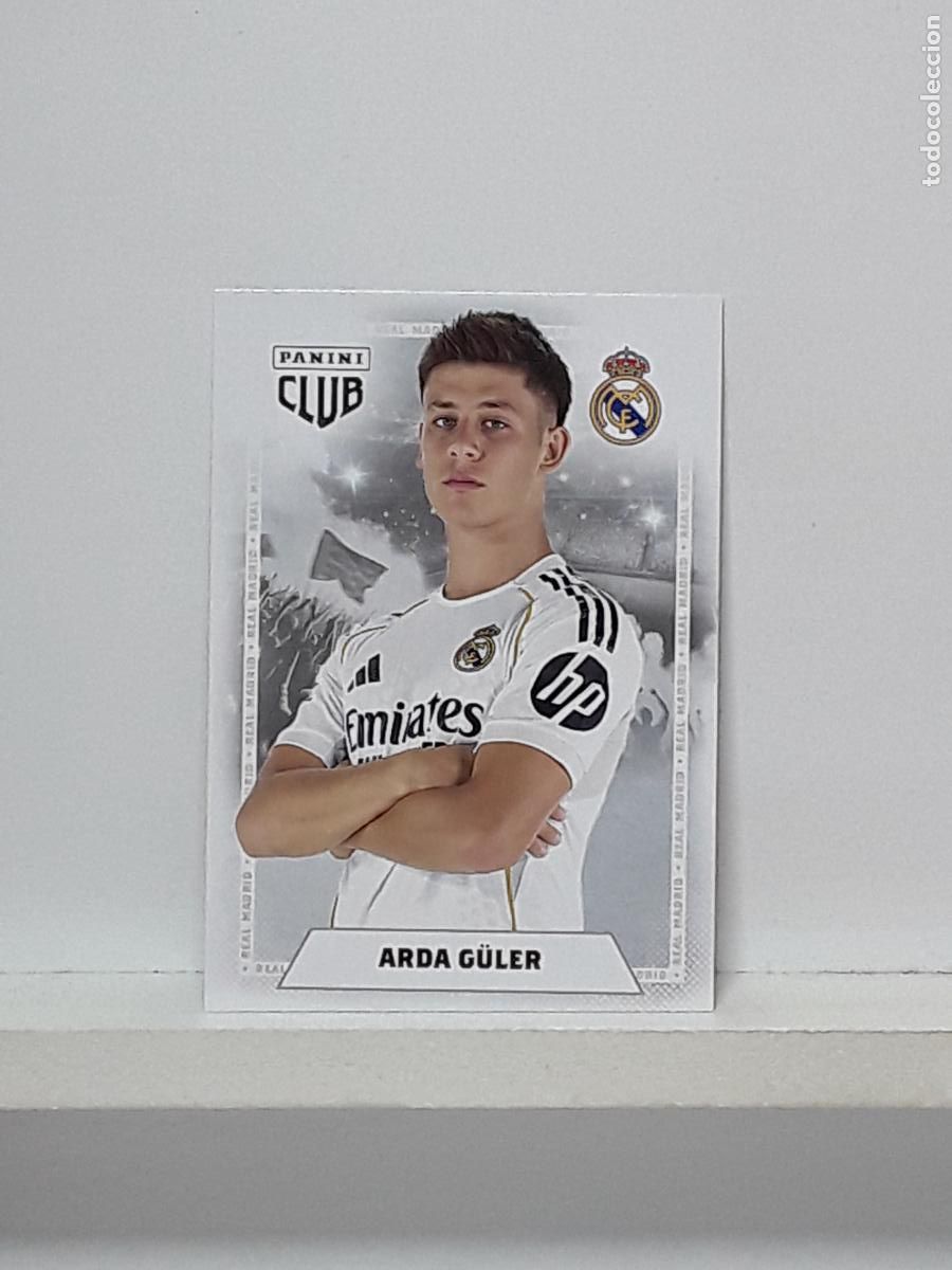 Cromos de f&uacute;tbol: CLUB REAL MADRID OFICIAL 2025 2026 25 26 ALBUM PANINI LIGA N 23 ARDA GULER