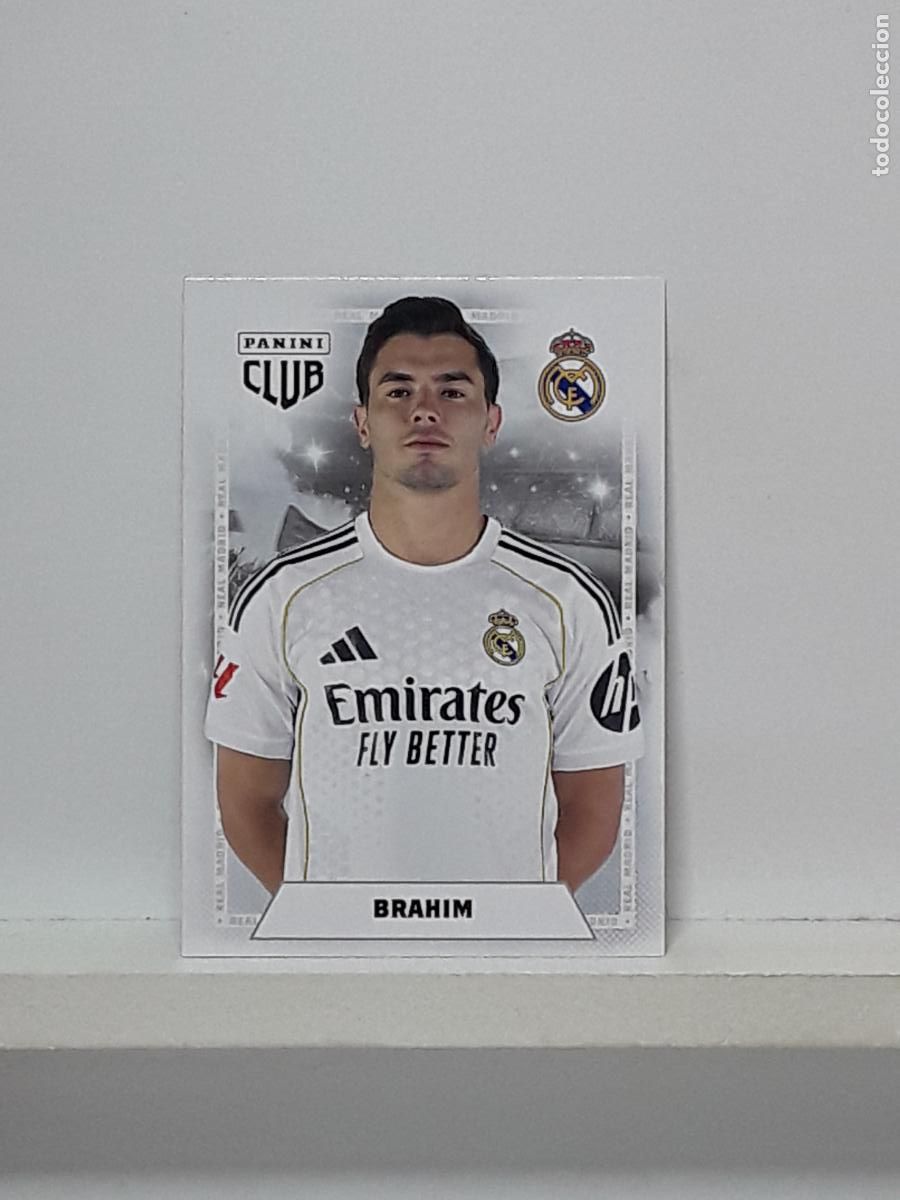 Figurine di Calcio: CLUB REAL MADRID OFICIAL 2025 2026 25 26 ALBUM PANINI LIGA N 24 BRAHIM DIAZ
