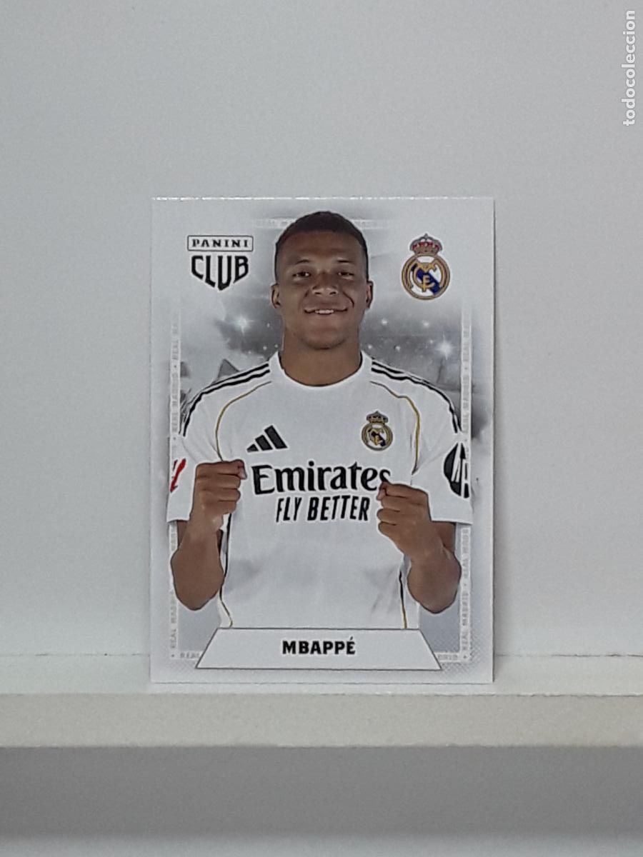 Cromos de f&uacute;tbol: CLUB REAL MADRID OFICIAL 2025 2026 25 26 ALBUM PANINI LIGA N 26 KYLIAN MBAPPE