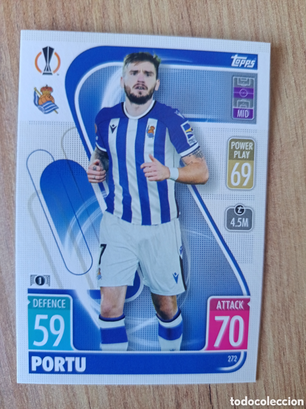 Cromos de f&uacute;tbol: 272 Portu CHAMPIONS LEAGUE MATCH ATTAX TOPPS 2021-2022 21-22