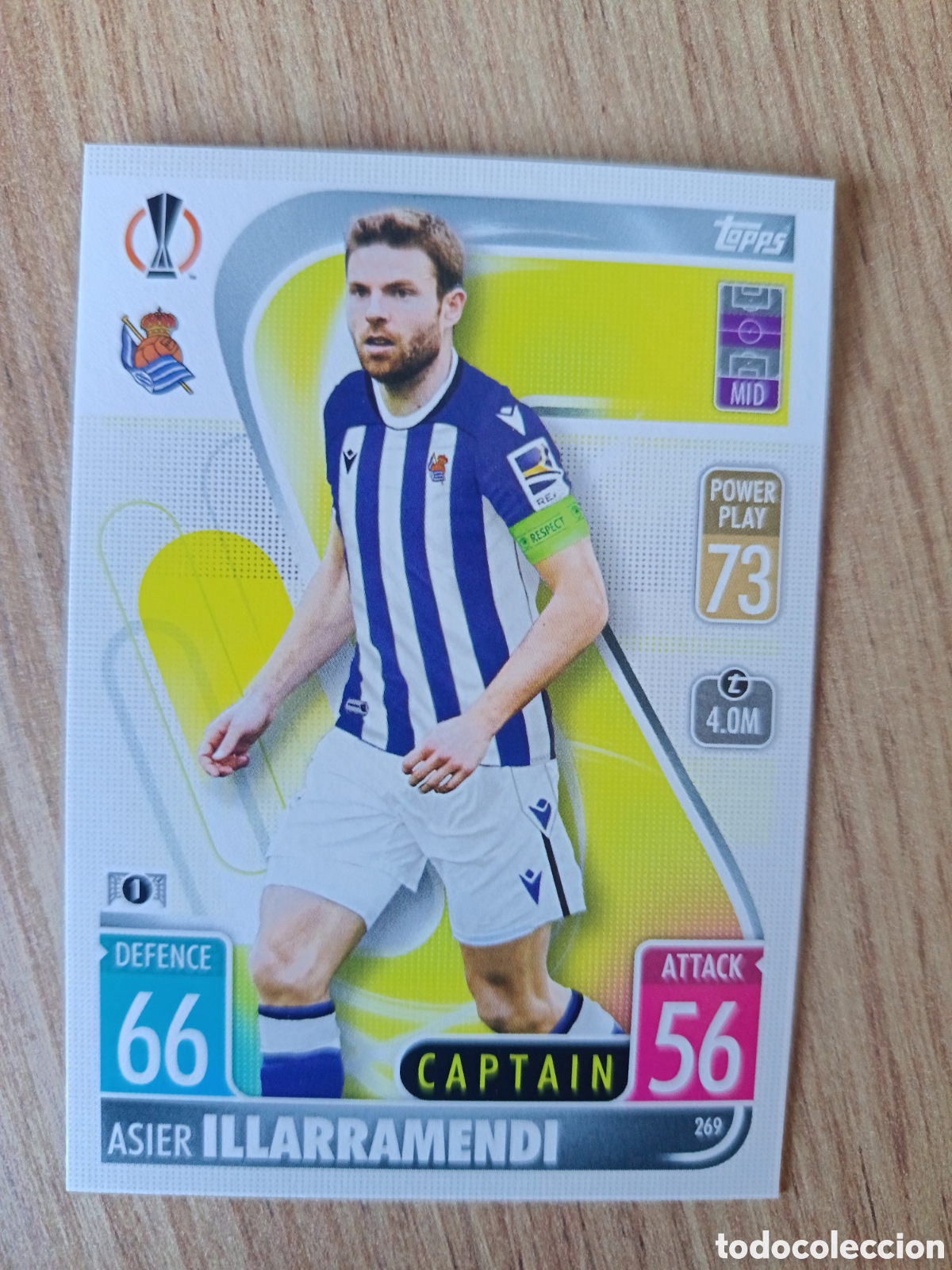 Cromos de f&uacute;tbol: 269 Illarramendi CHAMPIONS LEAGUE MATCH ATTAX TOPPS 2021-2022 21-22