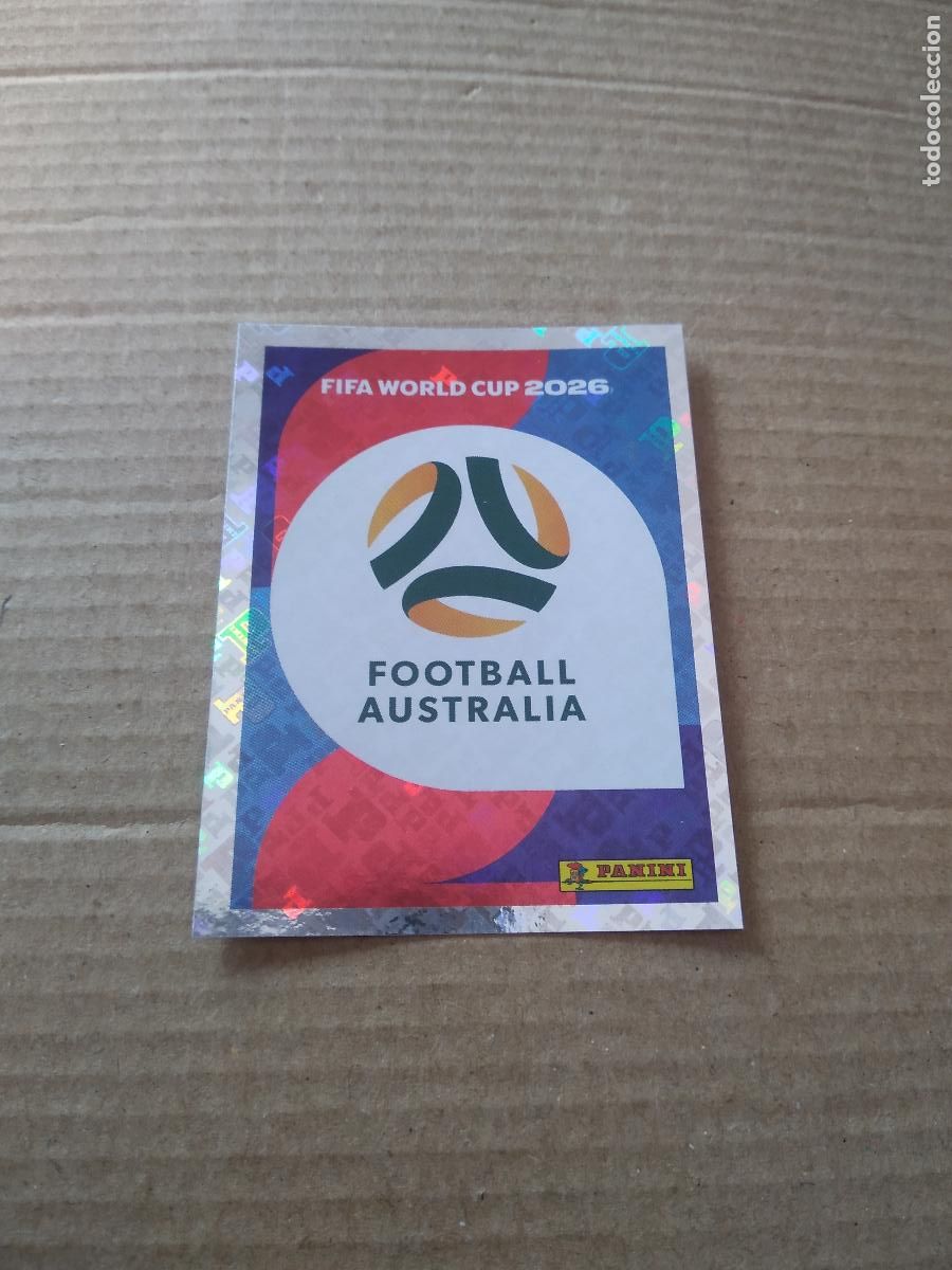 Cromos de f&uacute;tbol: AUS 1 ESCUDO AUSTRALIA CROMO FUTBOL PANINI MUNDIAL 2026 WORLD CUP COPA DEL MUNDO