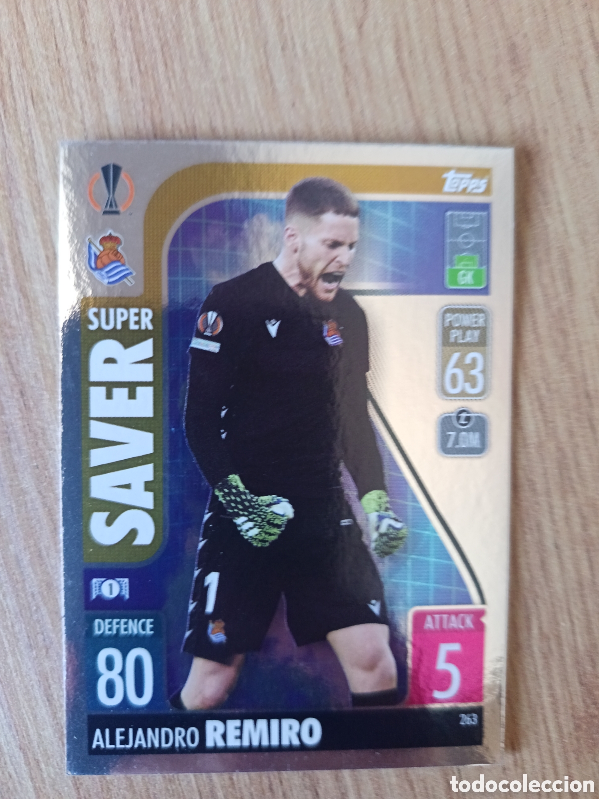 Cromos de f&uacute;tbol: 263 Merino CHAMPIONS LEAGUE MATCH ATTAX TOPPS 2021-2022 21-22