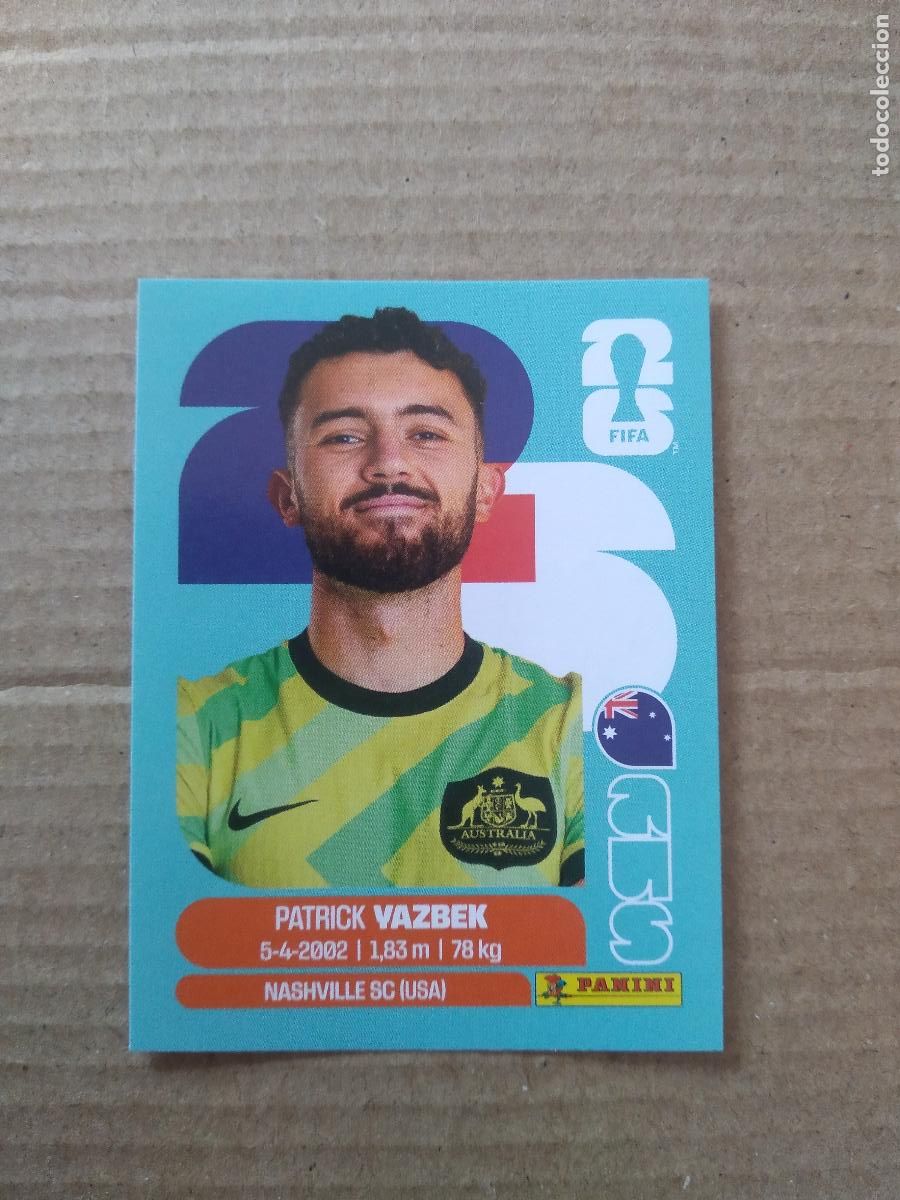 Figurine di Calcio: AUS 16 PATRICK YAZBEK AUSTRALIA CROMO FUTBOL PANINI MUNDIAL 2026 WORLD CUP COPA DEL MUNDO