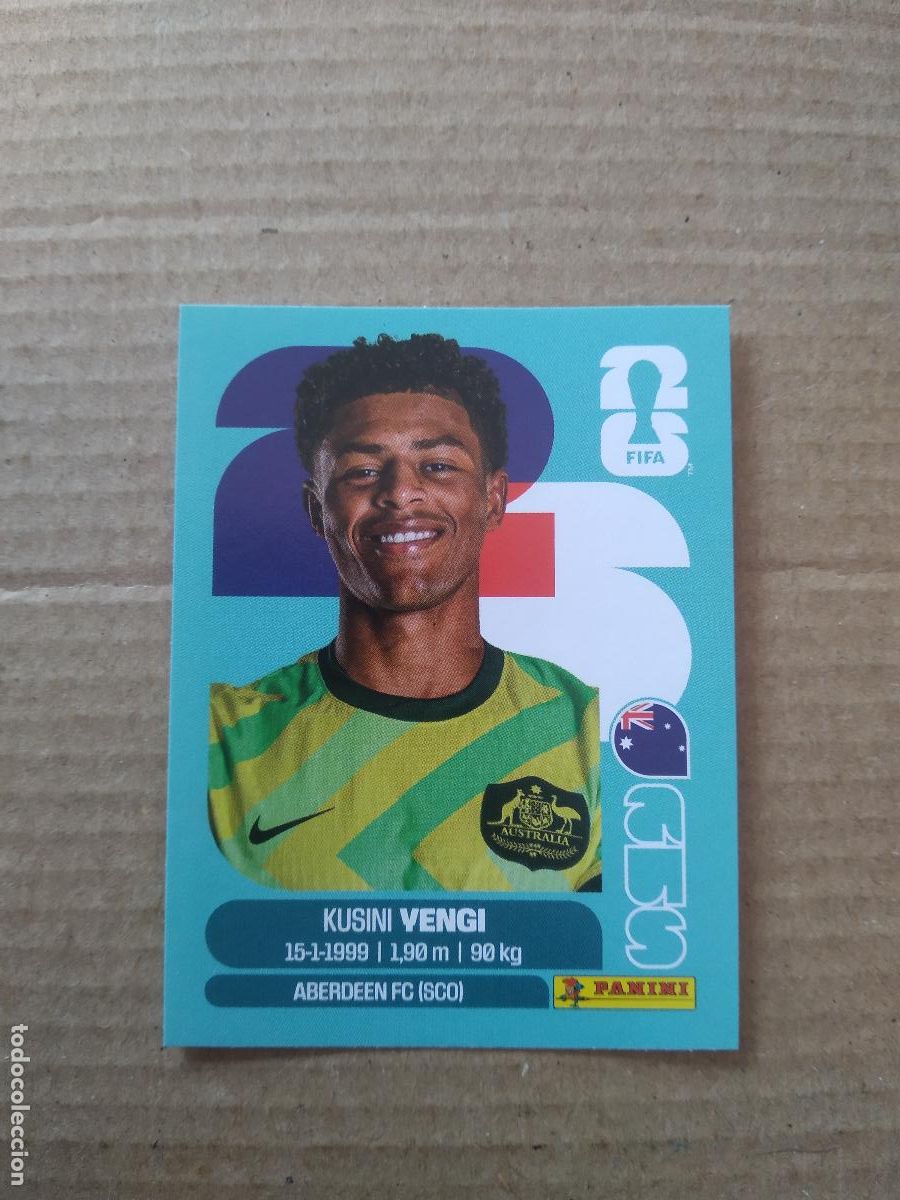 Figurine di Calcio: AUS 18 KUSINI YENGI AUSTRALIA CROMO FUTBOL PANINI MUNDIAL 2026 WORLD CUP COPA DEL MUNDO