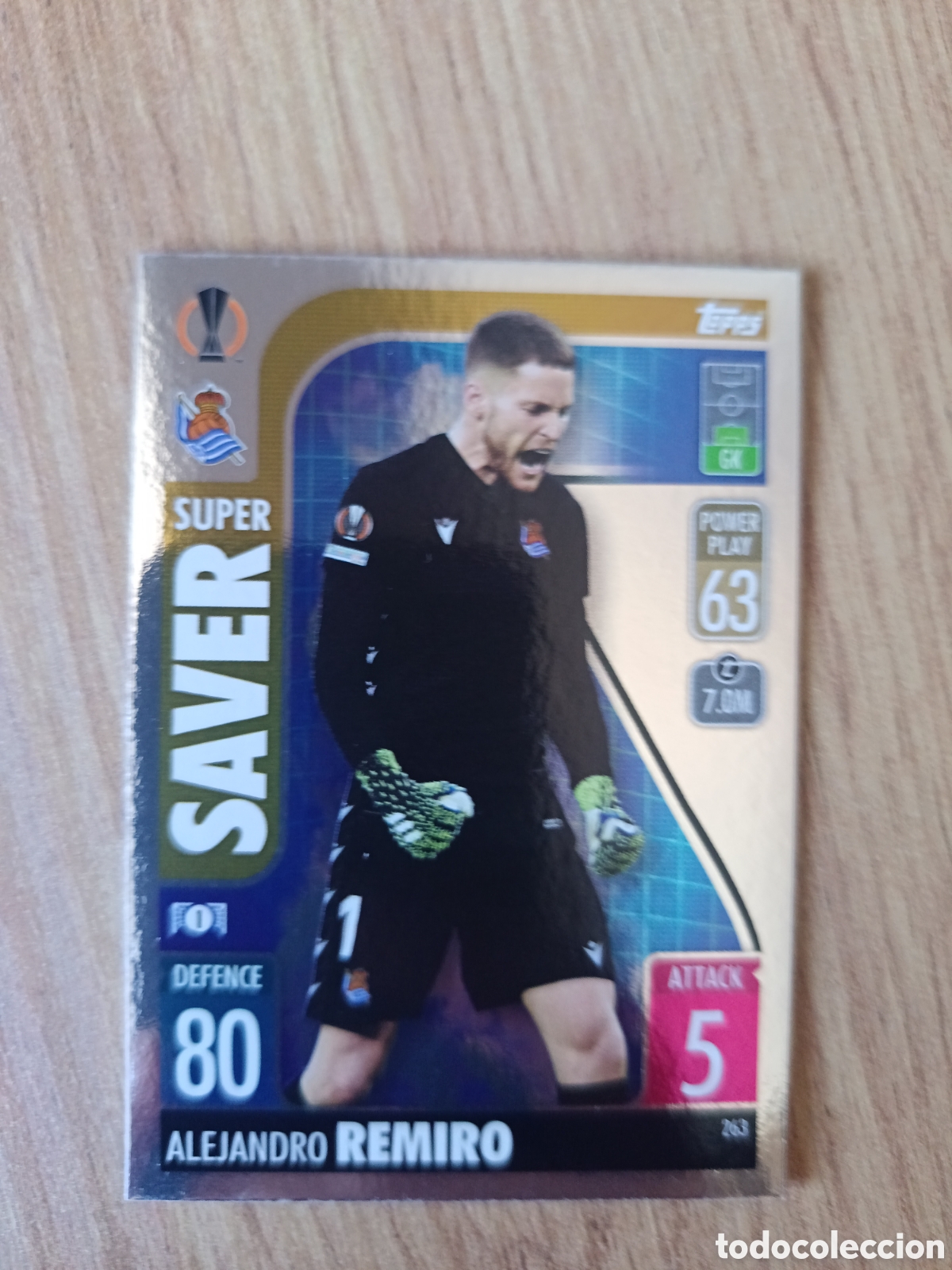 Cromos de f&uacute;tbol: 263 Merino CHAMPIONS LEAGUE MATCH ATTAX TOPPS 2021-2022 21-22