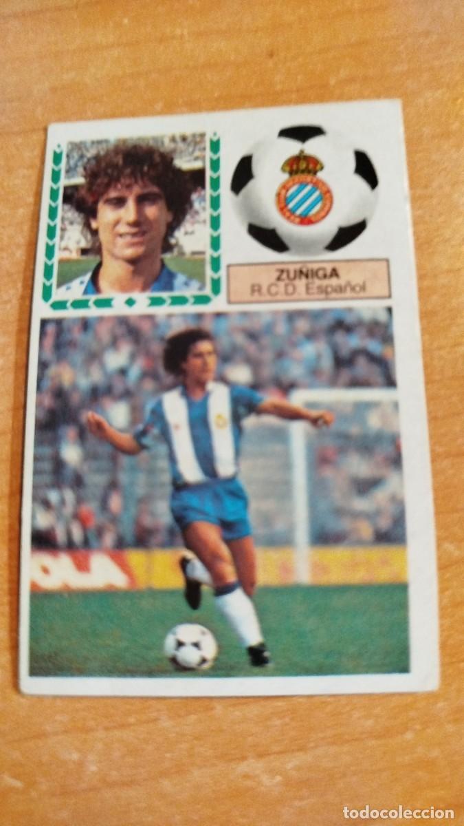Cromos de f&uacute;tbol: LIGA ESPA&Ntilde;OLA 83/84 - RCD ESPA&Ntilde;OL - ZU&Ntilde;IGA