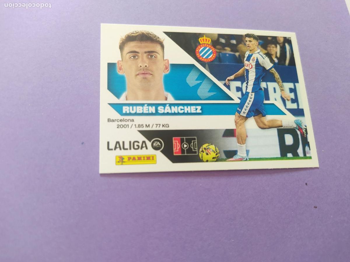 Cromos de f&uacute;tbol: LIGA ESTE 2026 2027 26 27 NUEVO - ESPANYOL N&ordm; 6 RUBEN SANCHEZ