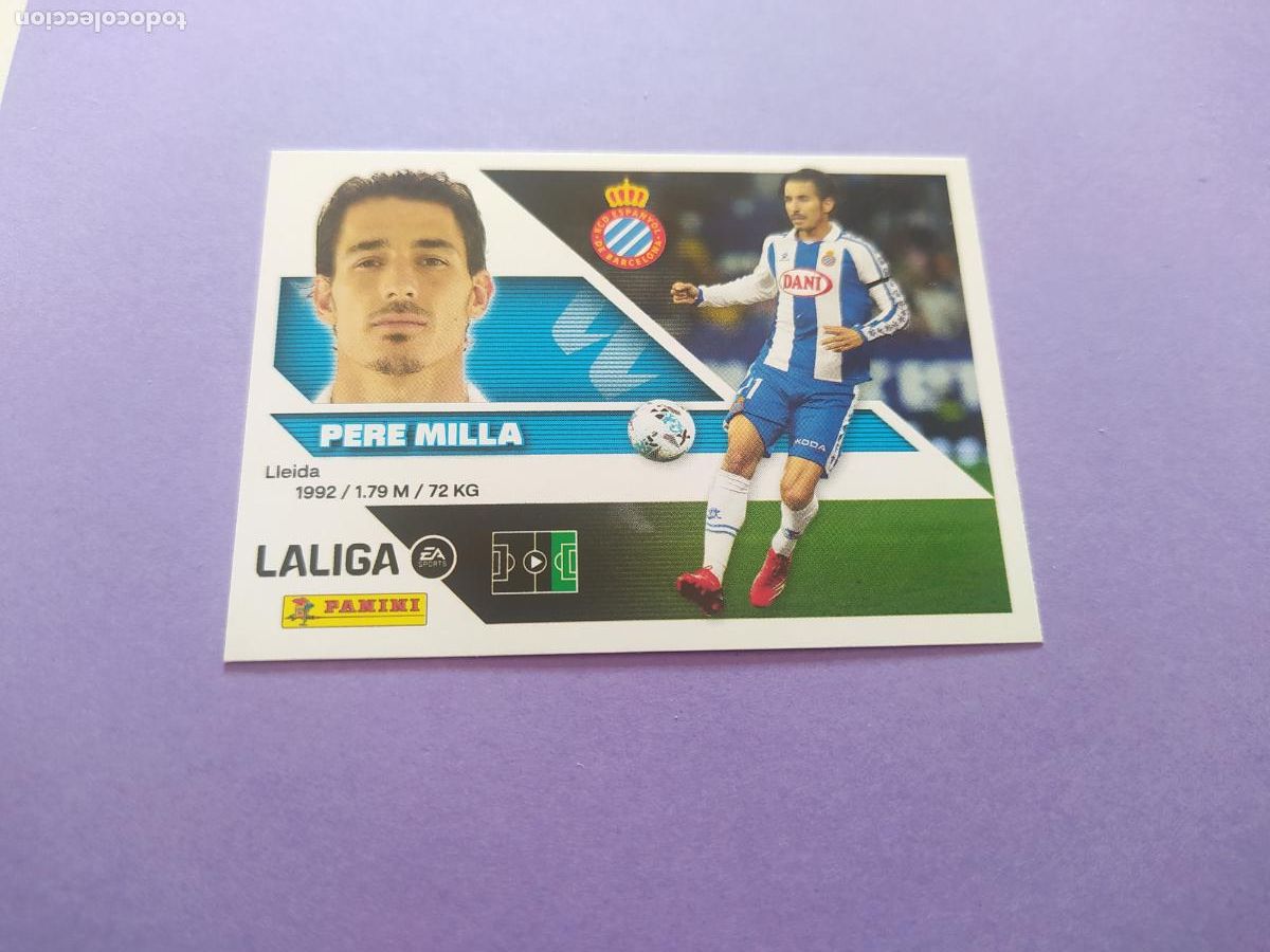 Cromos de f&uacute;tbol: LIGA ESTE 2026 2027 26 27 NUEVO - ESPANYOL N&ordm; 17 PERE MILLA