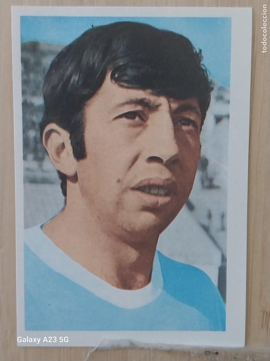 Cromos de f&uacute;tbol: OMAR CAETANO URUGUAY A&Ntilde;O 1970 ASES IX MUNDIAL ED FHER CROMO SIN PEGAR NUNCA ORIGINAL