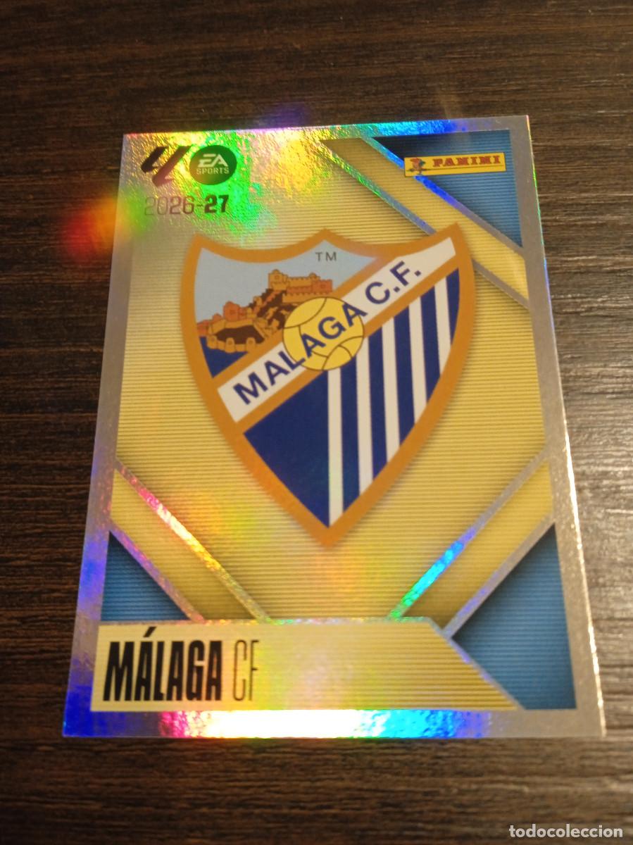 Cromos de f&uacute;tbol: Cromo Panini Liga Este 2026/2027 26/27 Malaga Escudo 1