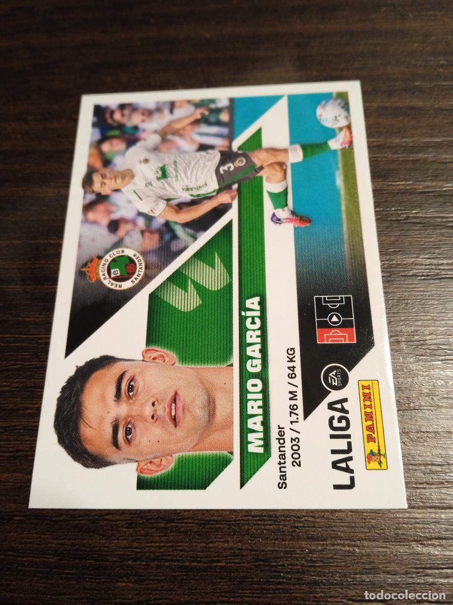 Cromos de f&uacute;tbol: Cromo Panini Liga Este 2026/2027 26/27 racing Santander mario Garcia 9B