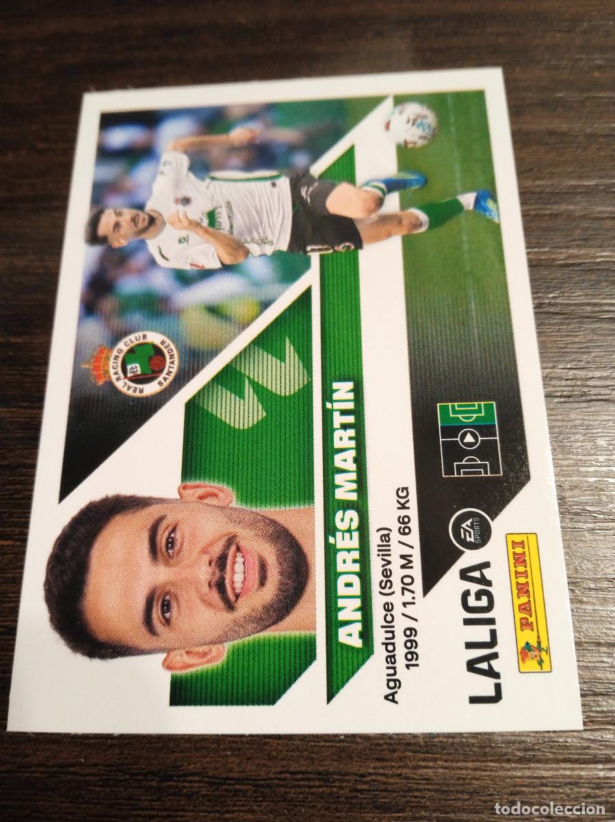 Cromos de f&uacute;tbol: Cromo Panini Liga Este 2026/2027 26/27 racing Santander Andres Martin 16