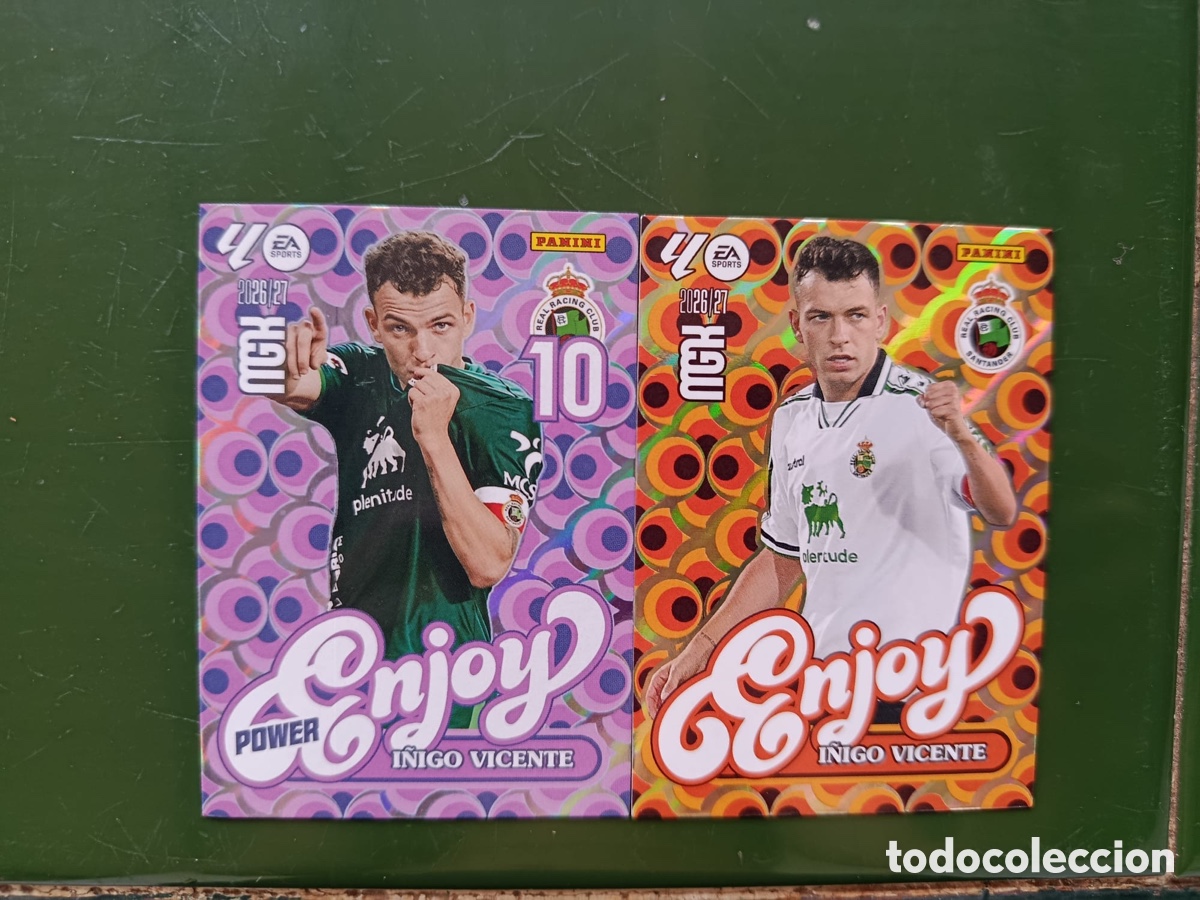 Cromos de f&uacute;tbol: I&ntilde;igo Vicente. N383. Megacracks 2026/27