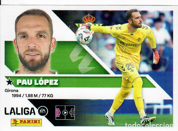 Cromos de f&uacute;tbol: CROMO PANINI LIGA ESTE 26 27 - N&ordm; 4 - PAU L&Oacute;PEZ - BETIS