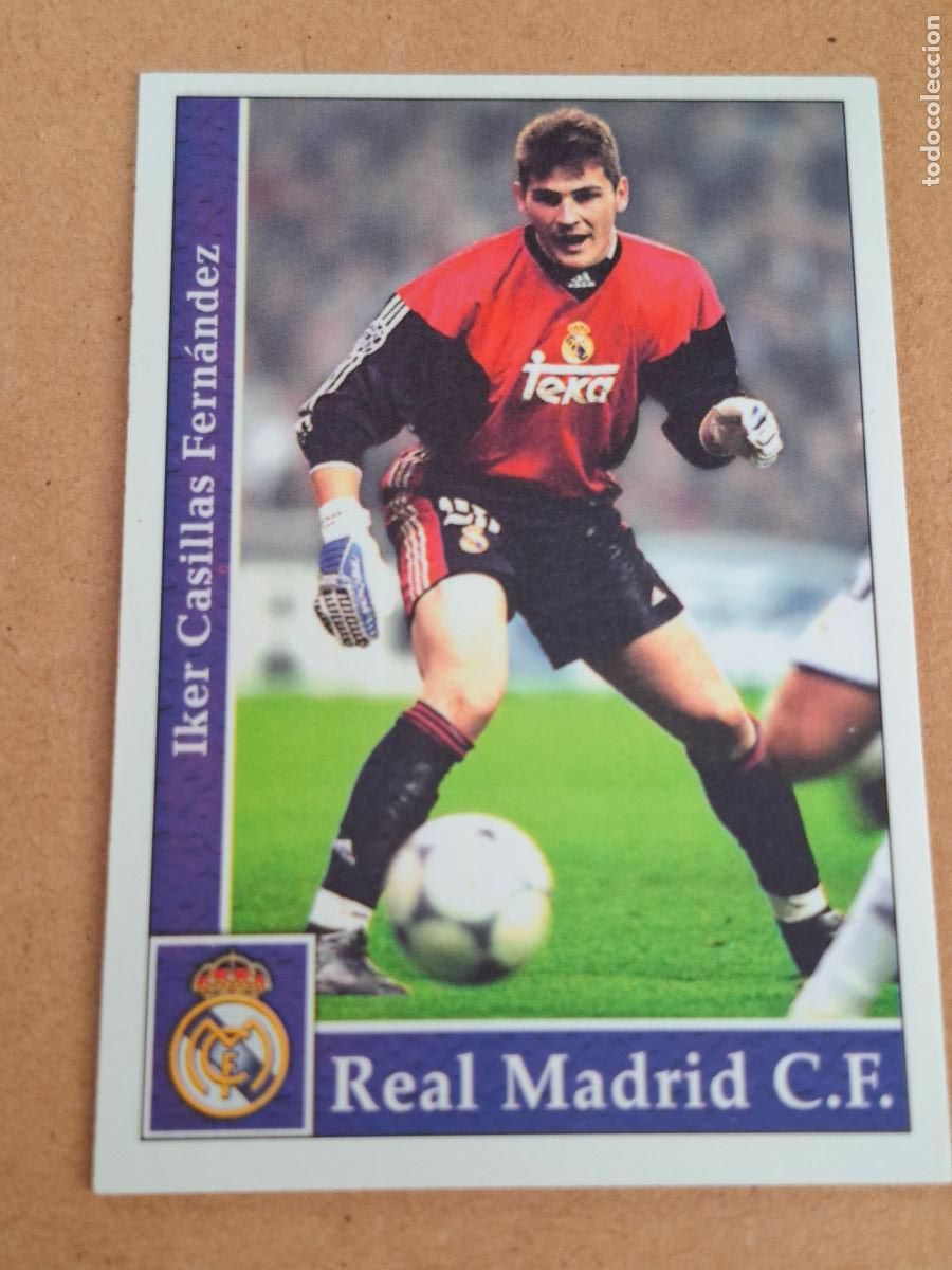 Cromos de f&uacute;tbol: MUNDICROMO 2001 2002 01 02 - 3 CASILLAS - REAL MADRID - CP14
