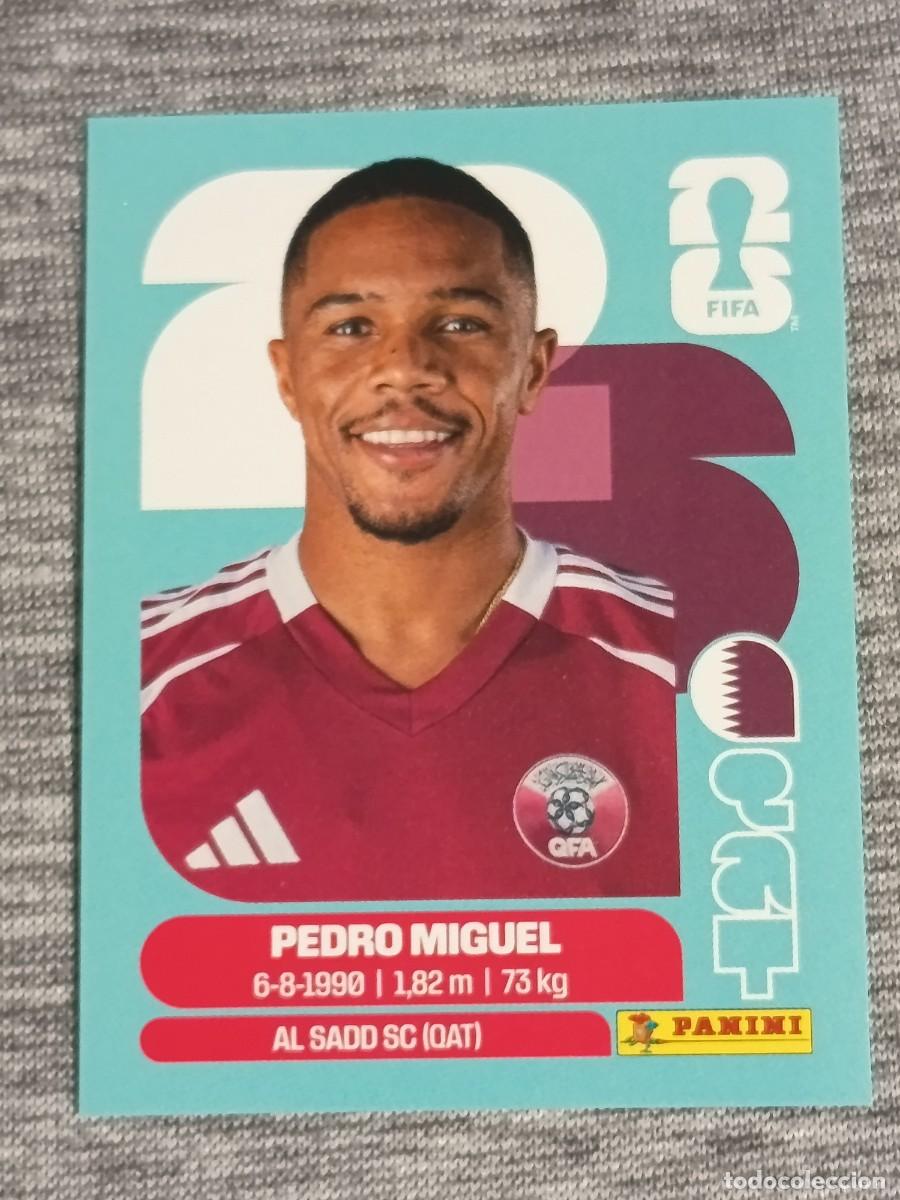 Cromos de f&uacute;tbol: PEDRO MIGUEL QAT 7 STICKER MUNDIAL 2026 PANINI FIFA WORLD CUP NUEVO