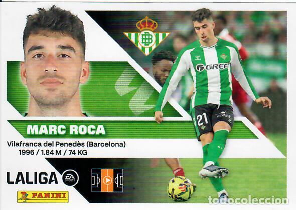 Cromos de f&uacute;tbol: CROMO PANINI LIGA ESTE 26 27 - N&ordm; 10 - MARC ROCA - BETIS