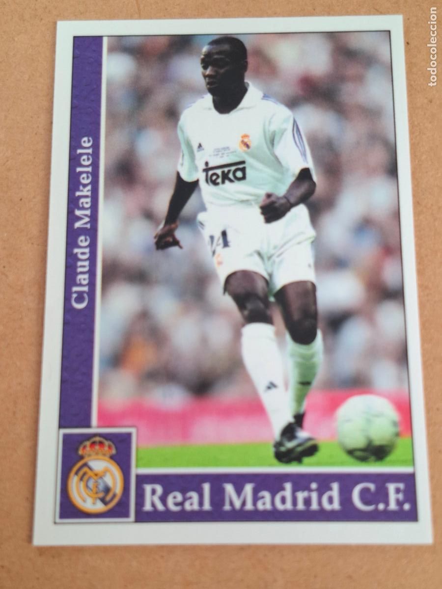 Cromos de f&uacute;tbol: MUNDICROMO 2001 2002 01 02 - 11 MAKELELE - REAL MADRID - CP14