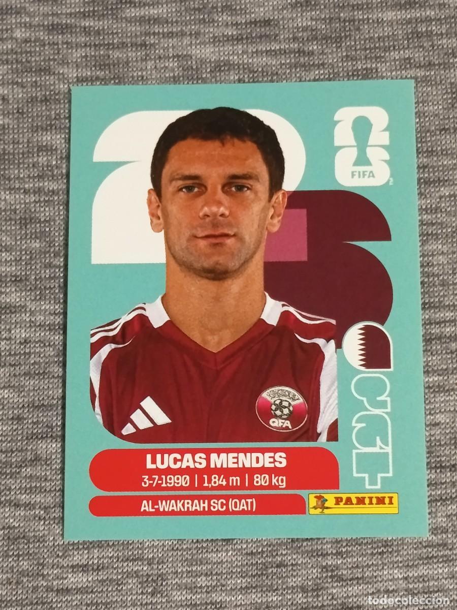 Cromos de f&uacute;tbol: LUCAS MENDES QAT 4 STICKER MUNDIAL 2026 PANINI FIFA WORLD CUP NUEVO