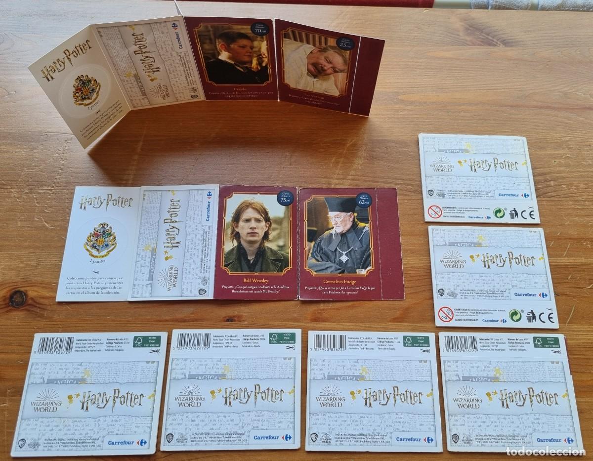 Cromos de f&uacute;tbol: Lote 24 cromos HARRY POTTER: Wizarding World (Carrefour 2020)