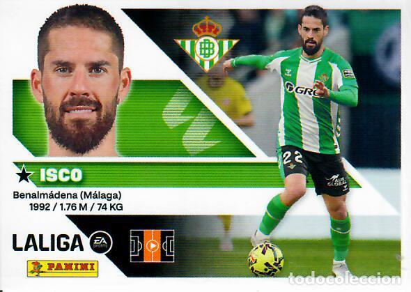Cromos de f&uacute;tbol: CROMO PANINI LIGA ESTE 26 27 - N&ordm; 16 - ISCO - BETIS