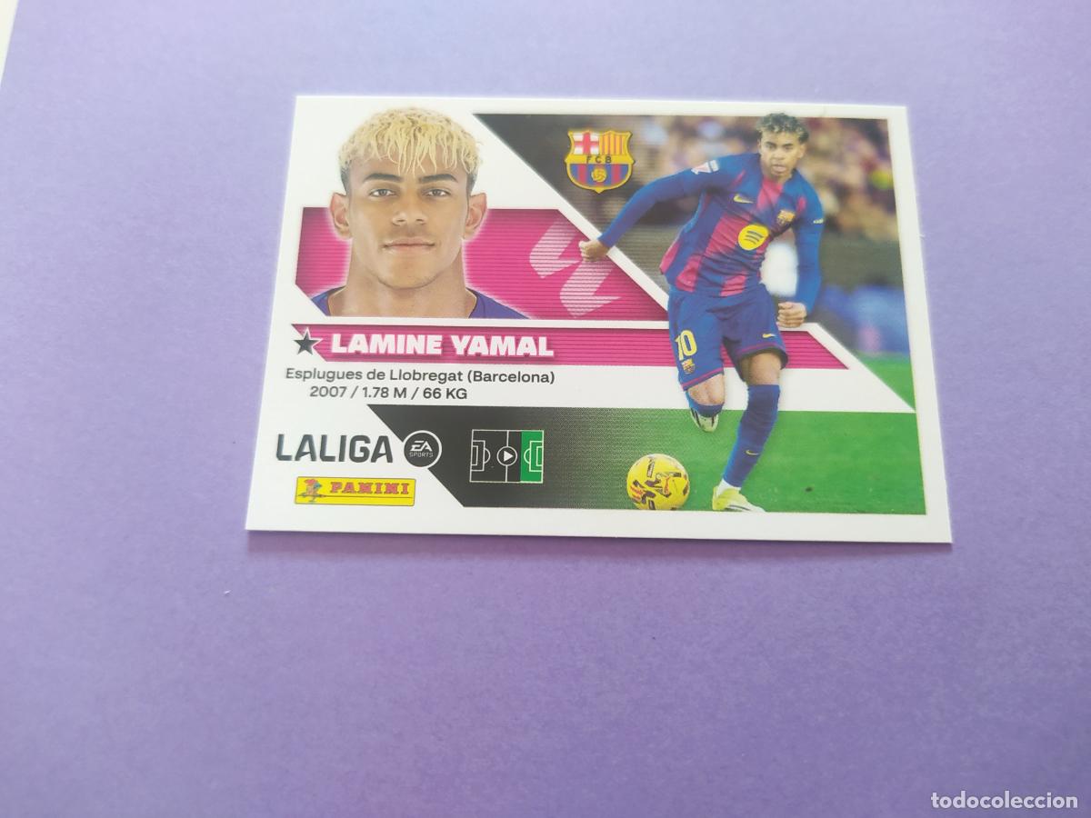Cromos de f&uacute;tbol: LIGA ESTE 2026 2027 26 27 NUEVO - FC BARCELONA N&ordm; 20 LAMINE YAMAL