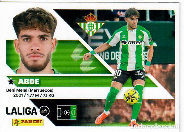 Fu&szlig;ball-Sticker: CROMO PANINI LIGA ESTE 26 27 - N&ordm; 20 - ABDE - BETIS