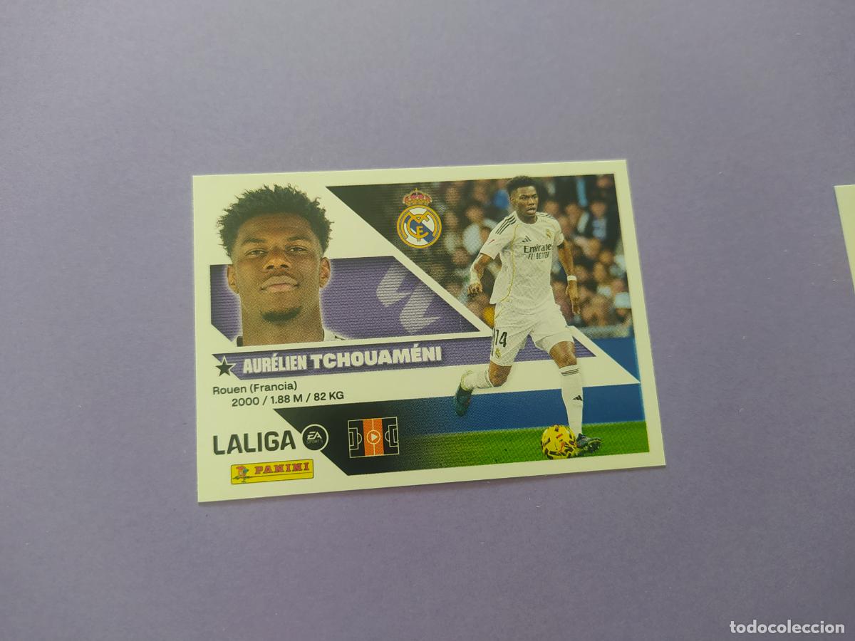 Cromos de f&uacute;tbol: LIGA ESTE 2026 2027 26 27 NUEVO - REAL MADRID N&ordm; 11 TCHOUAMENI