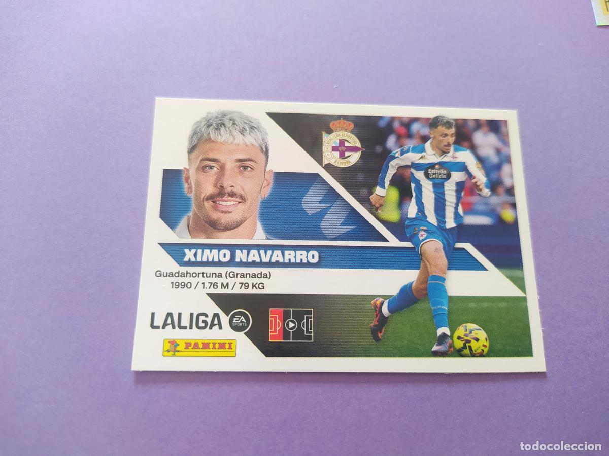 Cromos de f&uacute;tbol: LIGA ESTE 2026 2027 26 27 NUEVO - DEPORTIVO A CORU&Ntilde;A N&ordm; 9A XIMO NAVARRO