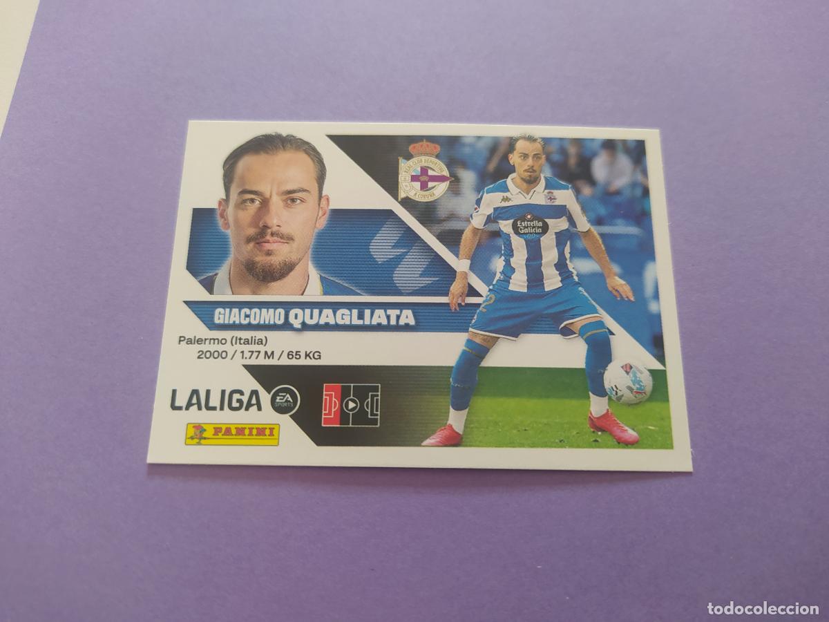Cromos de f&uacute;tbol: LIGA ESTE 2026 2027 26 27 NUEVO - DEPORTIVO A CORU&Ntilde;A N&ordm; 10 QUAGLIATA