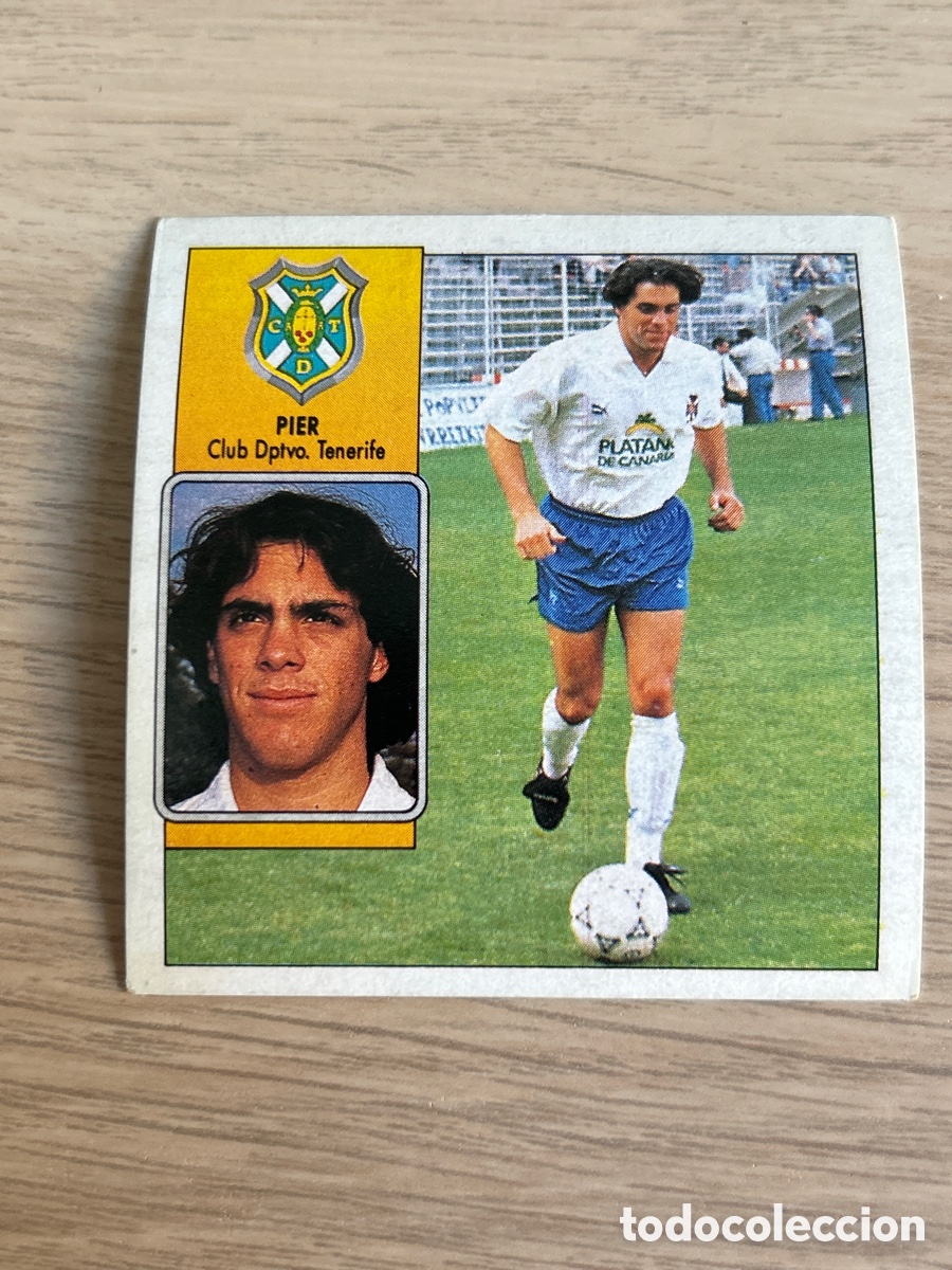 Cromos de f&uacute;tbol: PIER TENERIFE LIGA ESTE 1992 1993 92 93 NUNCA PEGADO SIN PEGAR