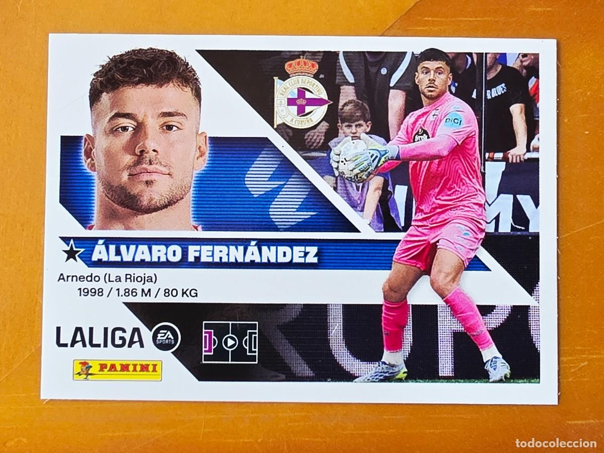 Cromos de f&uacute;tbol: 3 &Aacute;lvaro Fern&aacute;ndez, Deportivo de a Coru&ntilde;a, Panini Ediciones Liga Este 2026 2027 26 27 sin pegar