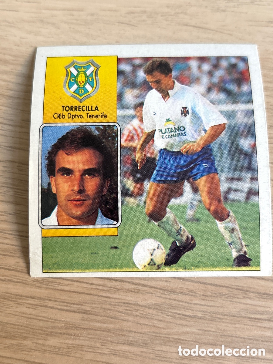 Football Stickers: TORRECILLA TENERIFE LIGA ESTE 1992 1993 92 93 NUNCA PEGADO SIN PEGAR