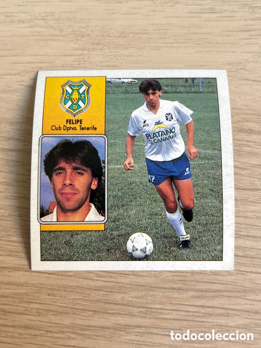 Football Stickers: FELIPE TENERIFE LIGA ESTE 1992 1993 92 93 NUNCA PEGADO SIN PEGAR