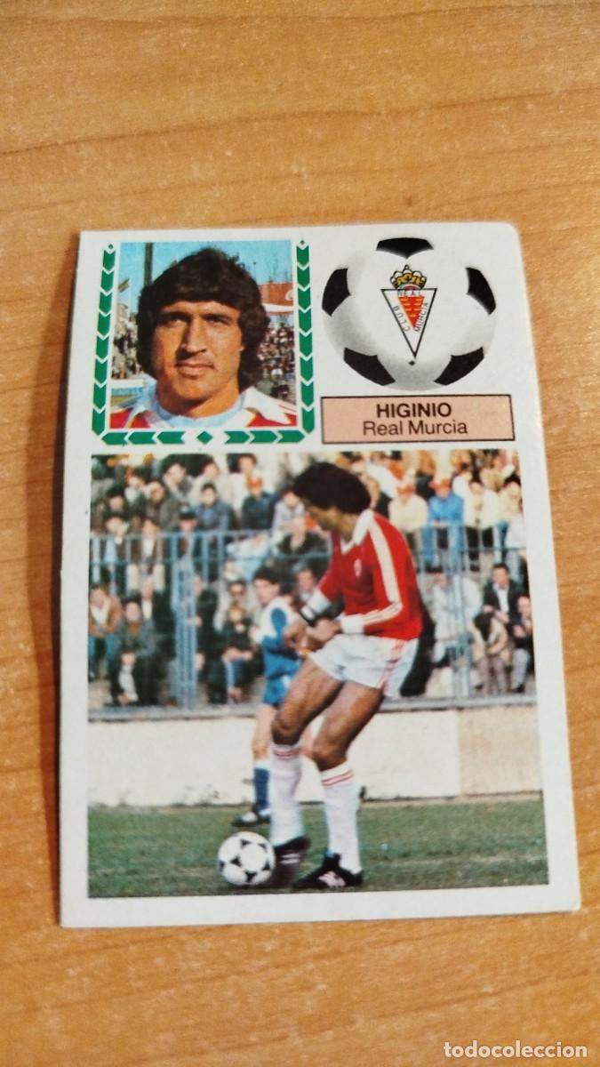 Cromos de f&uacute;tbol: LIGA ESPA&Ntilde;OLA 83/84 - REAL MURCIA - HIGINIO