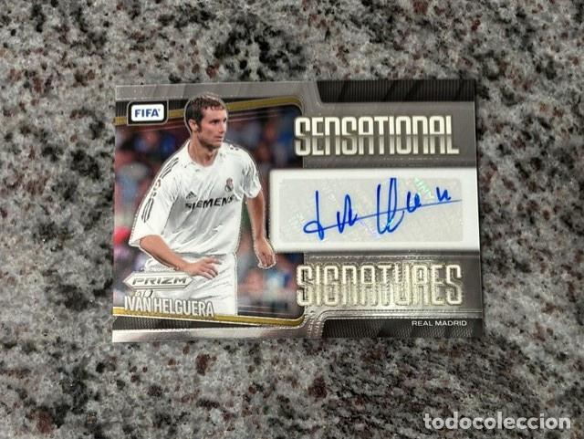 Cromos de f&uacute;tbol: PANINI PRIZM FIFA SOCCER 2025-26 : AUTOGRAFO ORIGINAL IVAN HELGUERA (REAL MADRID)