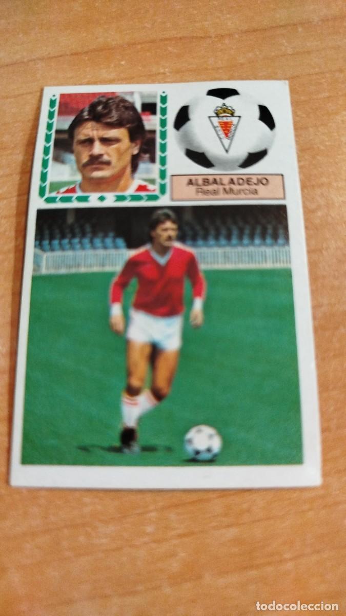 Cromos de f&uacute;tbol: LIGA ESPA&Ntilde;OLA 83/84 - REAL MURCIA - ALBALADEJO