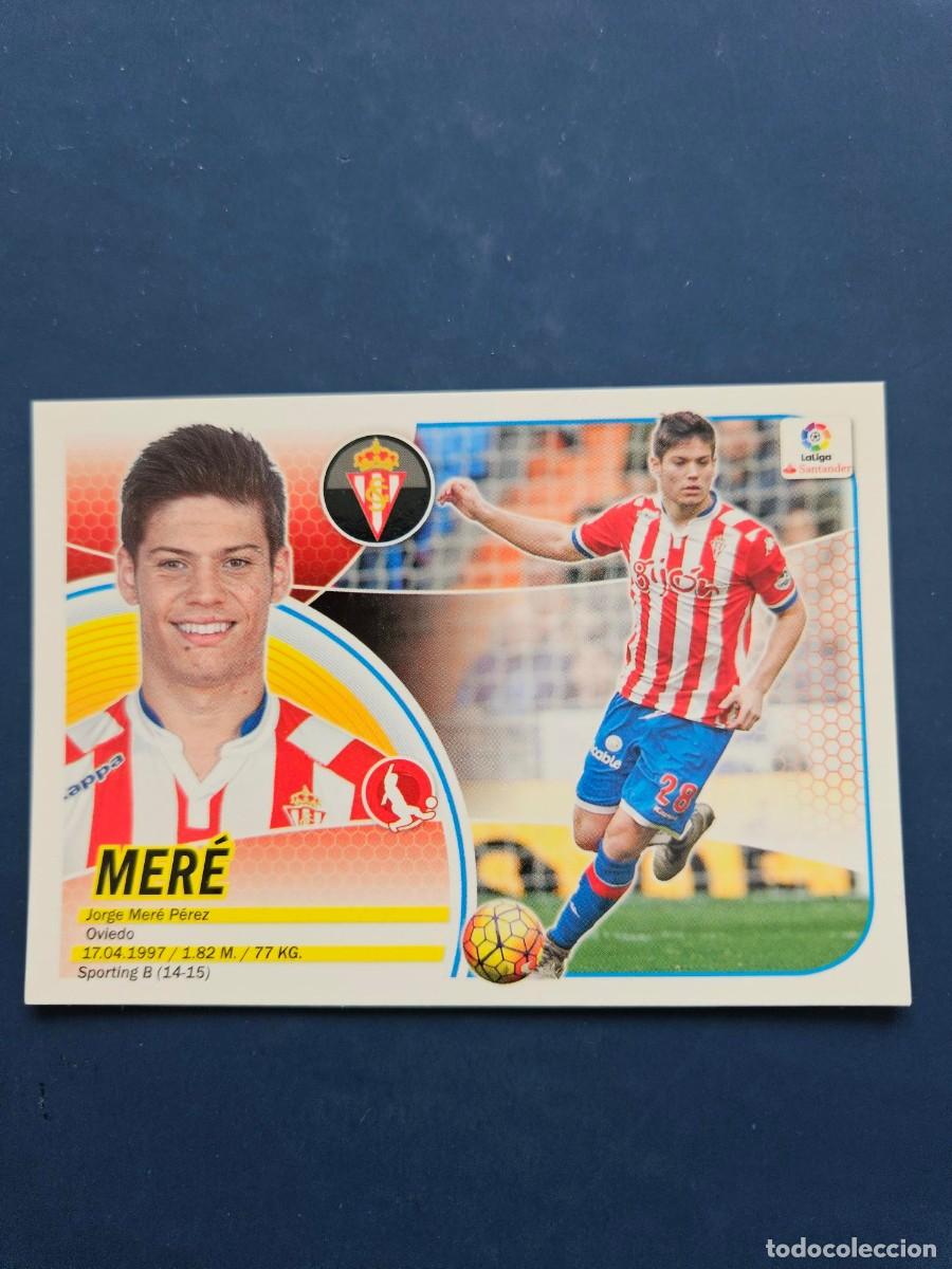 Cromos de f&uacute;tbol: N&ordm; 5 MERE SPORTING GIJON LOGO NUEVO LIGA ESTE 16 17 2016 2017 SIN PEGAR NUNCA PEGADO